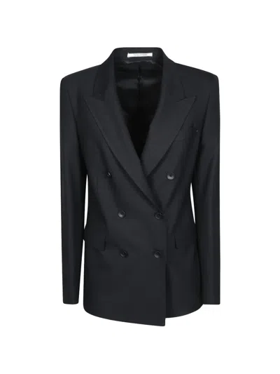 Tagliatore Double-breasted Parigi Blazer In Black