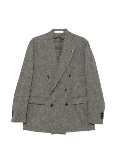 Tagliatore Double-breasted Suit In Multi