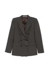 Tagliatore Double-breasted Suit In Black