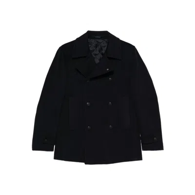 TAGLIATORE DOUBLE-BREASTED WOOL COAT
