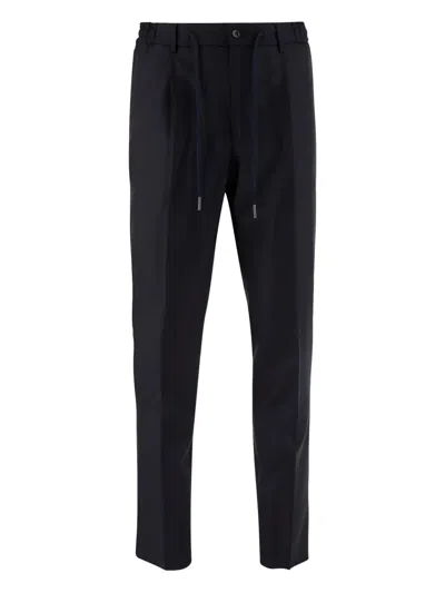 TAGLIATORE DRAWSTRING-WAIST TROUSERS