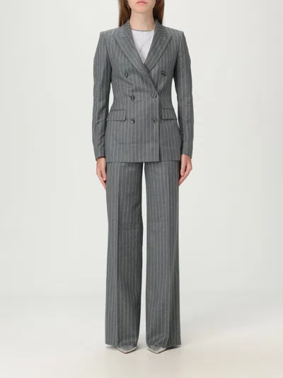 Tagliatore Dress  Woman Color Grey In Gray