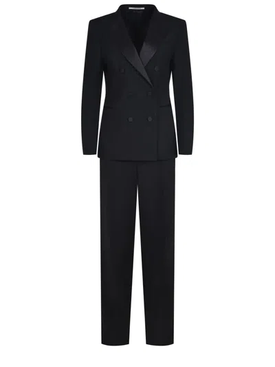 Tagliatore Dresses In Black