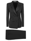 Tagliatore Tailored Black Blazer With Double-breasted Design And Structured Lapel In Black