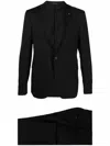 Tagliatore Suit In Black