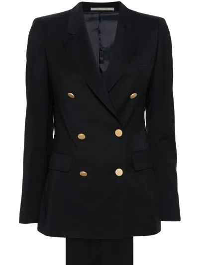 Tagliatore Dresses In Black