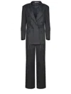 Tagliatore Dresses In Black