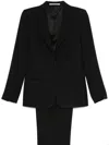 Tagliatore Black Double-breasted Parigi In Black