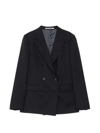 Tagliatore Dresses Blu E Verdi In Black