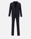 Tagliatore Two-piece Suit In Virgin Wool In Blue