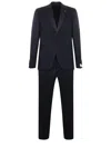 Tagliatore Virgin Wool Suit In Blue