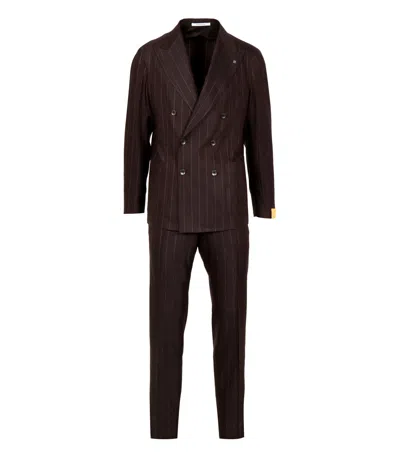 Tagliatore Dresses Burnt In Burgundy