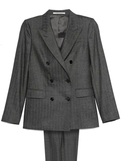 Tagliatore Dresses Grey