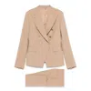 Tagliatore Women Double-breasted Suit In Multicolor