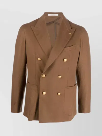 TAGLIATORE DUAL BREASTED JACKET GOLD BUTTONS