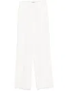 Tagliatore Ebony Trousers In White