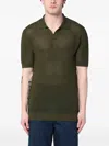 Shop Tagliatore Edwin Polo Shirt In Green