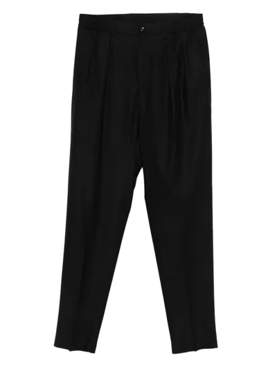 Tagliatore Elasticated Trousers In Black