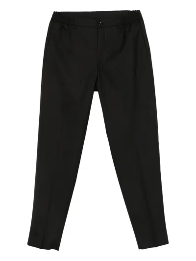 Tagliatore Elasticated-waistband Trousers In Blue