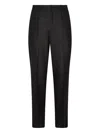 Tagliatore Elasticated-waistband Trousers In Black