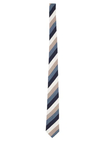 Tagliatore Elegant Multicolour Silk Tie For Men