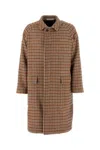 TAGLIATORE EMBROIDERED WOOL COAT