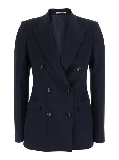 Tagliatore Essential Line Women's Tailored Jacket In Blue