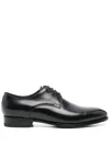 Tagliatore Leather Oxford Shoes In 蓝色