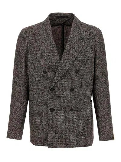 Tagliatore Exclusive Garment Line Blazer In Gray