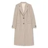 Tagliatore Herringbone Coat In Brown