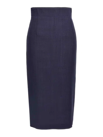 Tagliatore Myra Skirt In Blue