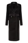 Tagliatore Faux Fur Coat In Brown