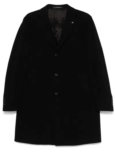 TAGLIATORE TAGLIATORE FELT COAT