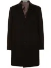Tagliatore Felted Coat In Black