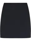 Tagliatore Tailored Mini Skirt In Black