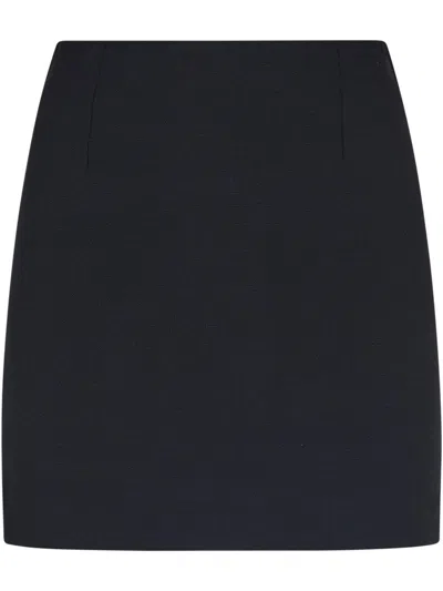Tagliatore Fitted Black Skirt