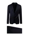Tagliatore Black Suits & Dresses In Black