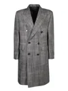 Tagliatore Flap-pocketed Double-breasted Coat