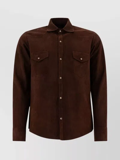 Tagliatore Flap Pockets Pointed Collar Buttoned Cuffs Jackets