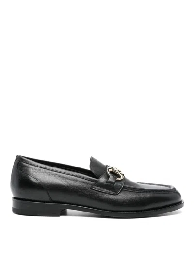 Tagliatore Flat Shoes In Black
