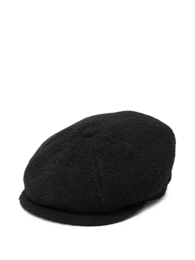 Tagliatore Flat-top Cap In Black