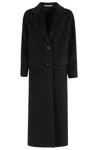 Tagliatore Carine Flap-pocket Coat In Black
