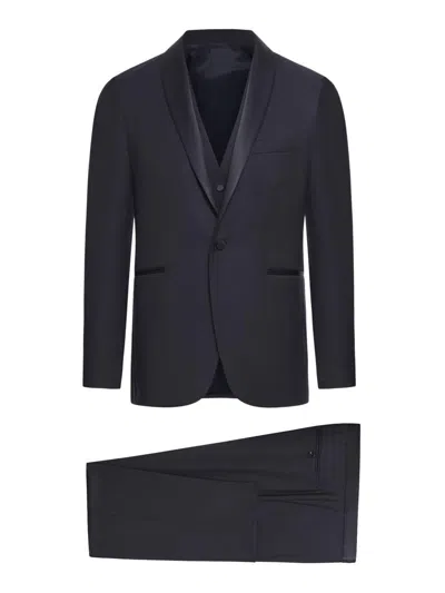 Tagliatore Suit In Blue
