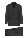 Tagliatore Wool Tailored Suit In Black