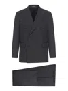 Tagliatore Wool Tailored Suit In Black