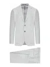 Tagliatore Tailored Wool Suit In Gris