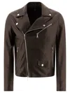 Tagliatore "franklin" Notched Lapels Leather Jacket