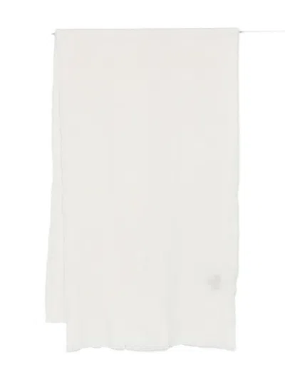 Tagliatore Frayed Scarf In Gray