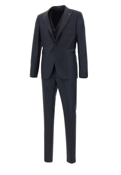 Tagliatore Suits In Blue