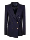 Tagliatore Fresh Wool Jacket In Blue